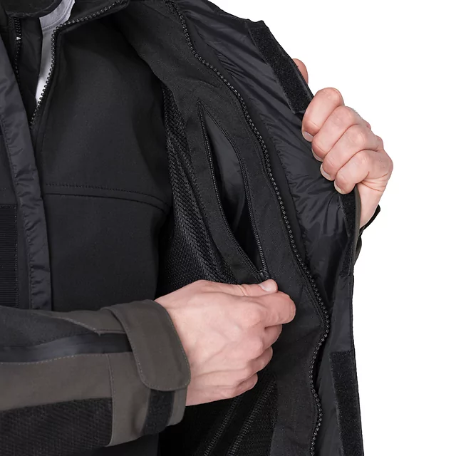 Мото яке W-TEC Daimick - черен-сив