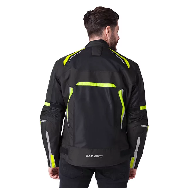 Лятно мото яке W-TEC Timuco черно-fluo - Неоново черен