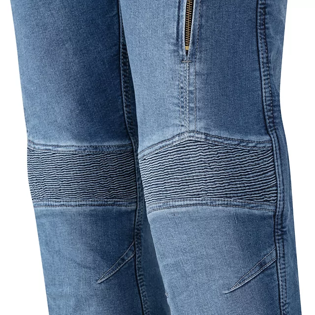 Мъжки мото дънки W-TEC Arikaro - черен