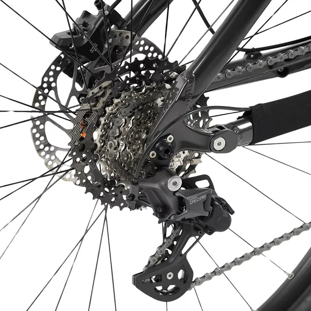 Електрически планински велосипед с пълно окачване Levit Kingit BF Overstep 630 29 - Blue black pearl