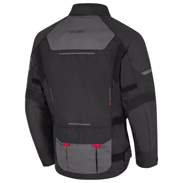 Pánská moto bunda W-TEC Xeniaq - черен-сив