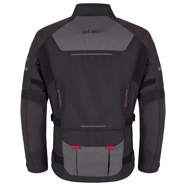 Pánská moto bunda W-TEC Xeniaq - черен-сив