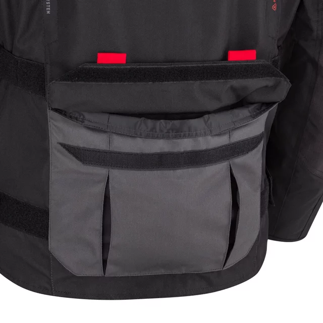 Pánská moto bunda W-TEC Xeniaq - черен-сив