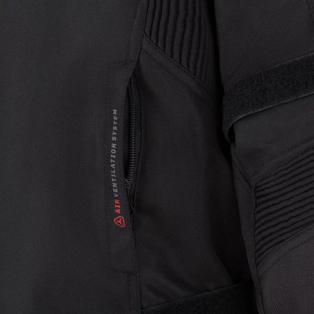 Pánská moto bunda W-TEC Xeniaq - черен-сив