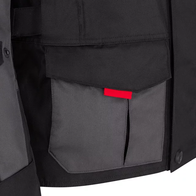 Pánská moto bunda W-TEC Xeniaq - черен-сив