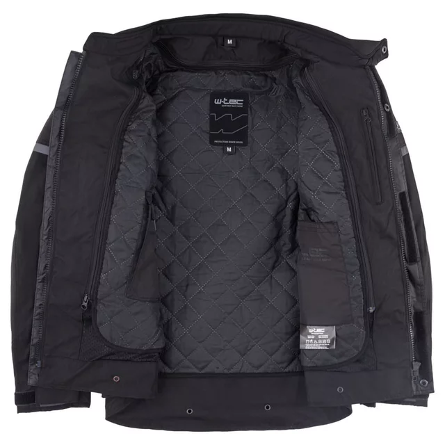 Pánská moto bunda W-TEC Xeniaq - черен-сив