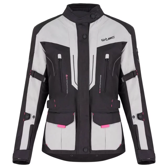 Dámská moto bunda W-TEC Xenia - черен-сив