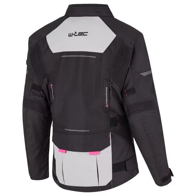Dámská moto bunda W-TEC Xenia - черен-сив