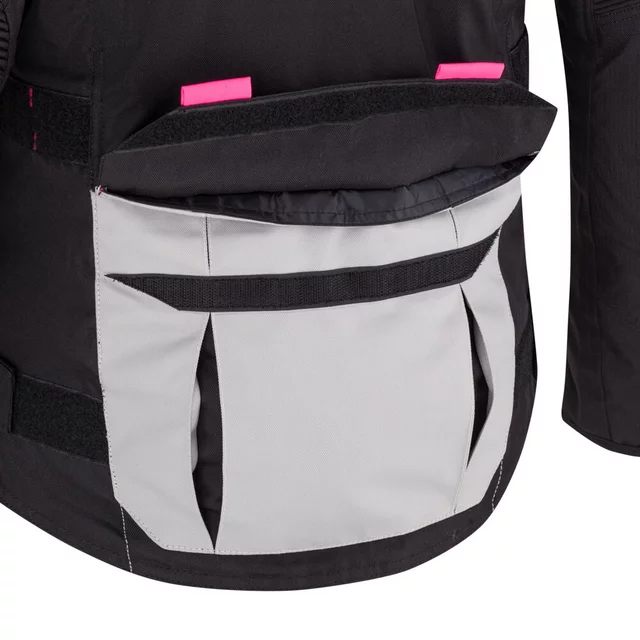 Dámská moto bunda W-TEC Xenia - черен-сив