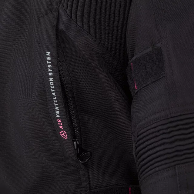 Dámská moto bunda W-TEC Xenia - черен-сив