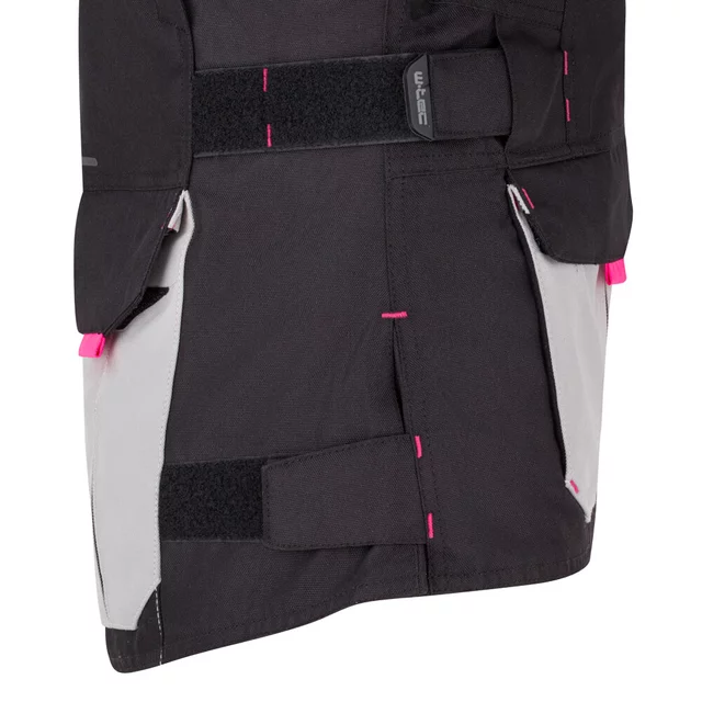 Dámská moto bunda W-TEC Xenia - черен-сив
