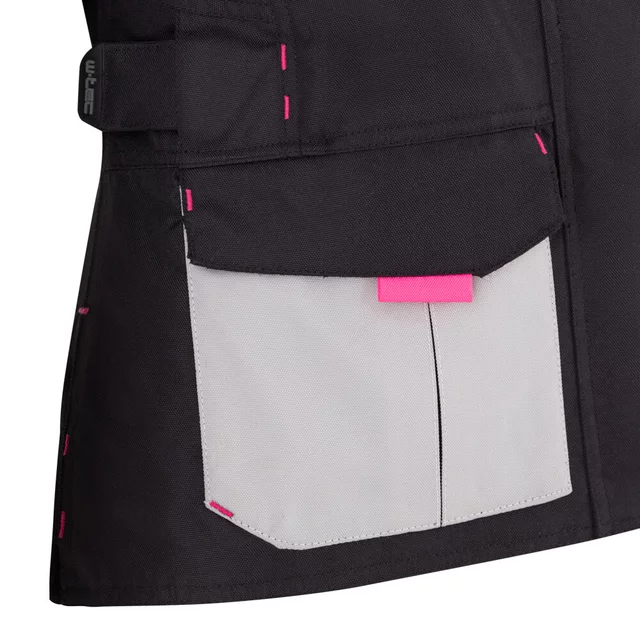Dámská moto bunda W-TEC Xenia - черен-сив