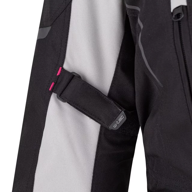 Dámská moto bunda W-TEC Xenia - черен-сив
