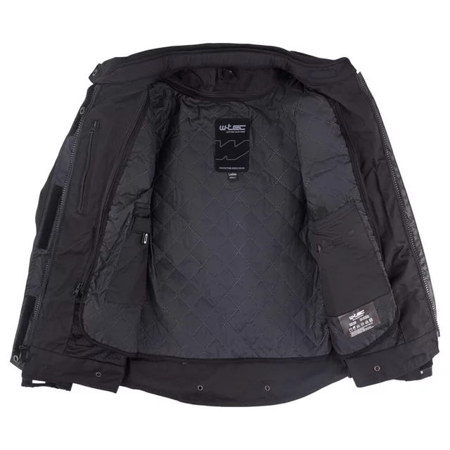 Dámská moto bunda W-TEC Xenia - черен-сив