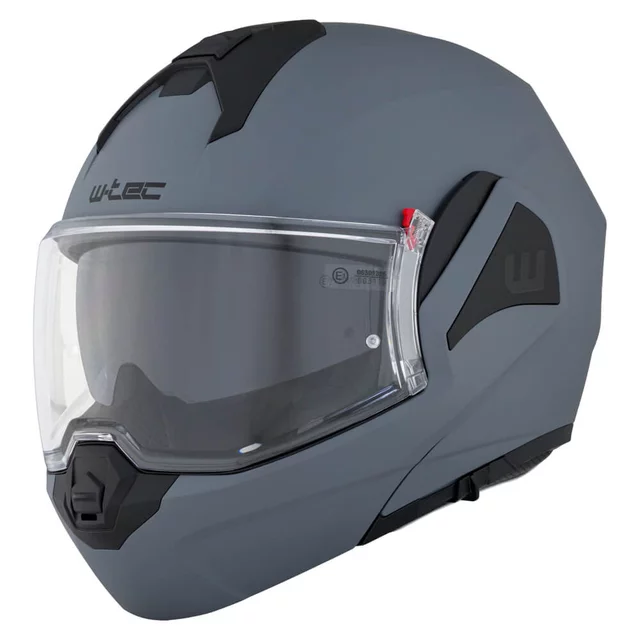 Модуларна каска W-TEC Sabron P/J - перлено бяло