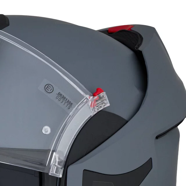 Модуларна каска W-TEC Sabron P/J - перлено бяло