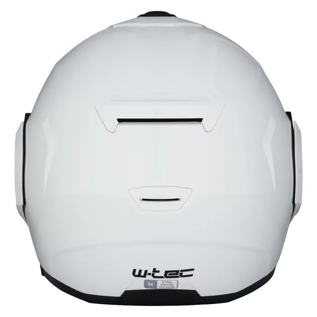 Модуларна каска W-TEC Sabron P/J - перлено бяло