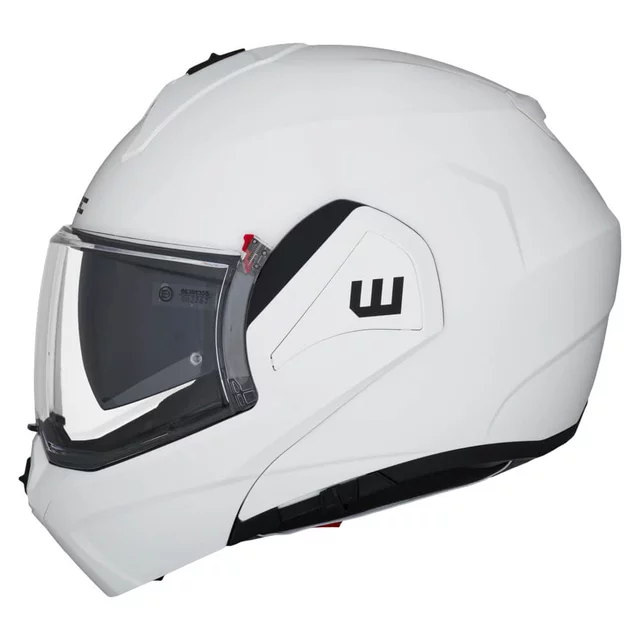 Модуларна каска W-TEC Sabron P/J - перлено бяло