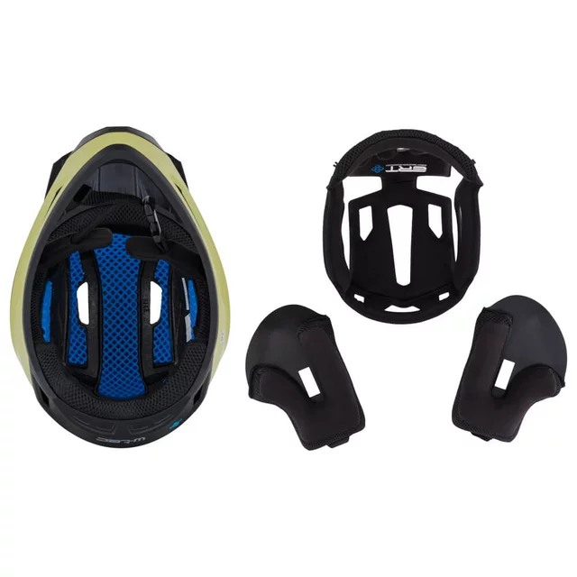 Каска Downhill W-TEC Salonna • ERT® система - Black-Khaki