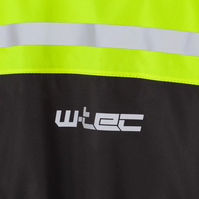 Мото дъждобран W-TEC Rinstop - Неоново черен