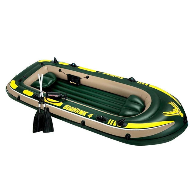 Intex Inflatable Boat for 4 People + oars