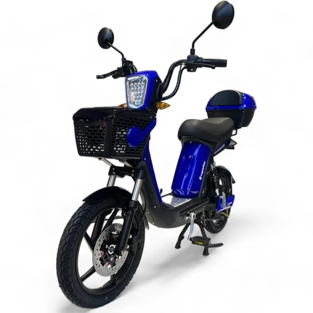 Електрически скутер inSPORTline E-Greta 12Ah 18" - червен - син