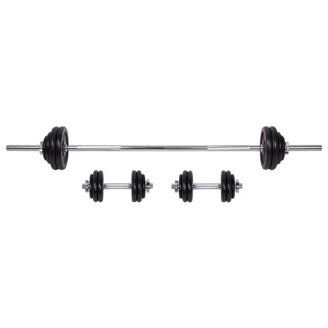 Комплект за дъмбели inSPORTline 50 kg