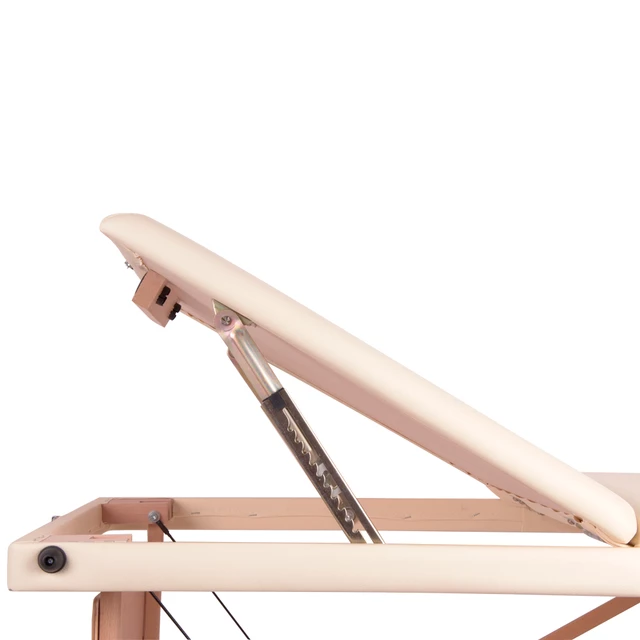Масажна маса inSPORTline Japane 3-pieces wooden - бяло-оранж