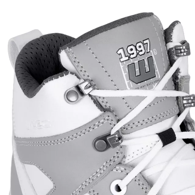 Мото боти W-TEC Arimes - бял сив