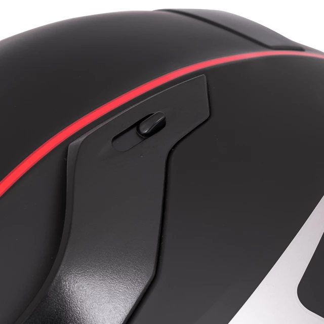 Интегрална мото каска W-TEC Vesco - Black Matt-Corsa Red