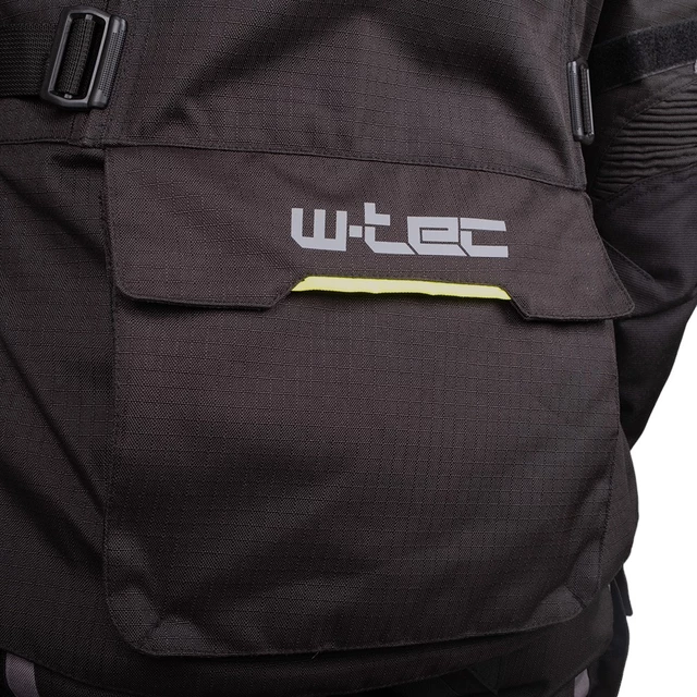 Дамско туристическо мото яке  W-TEC Smackton Lady - сиво-оранжева