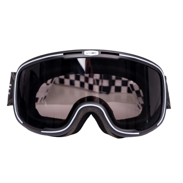 Винтидж мото очила W-TEC Chesster - Черен