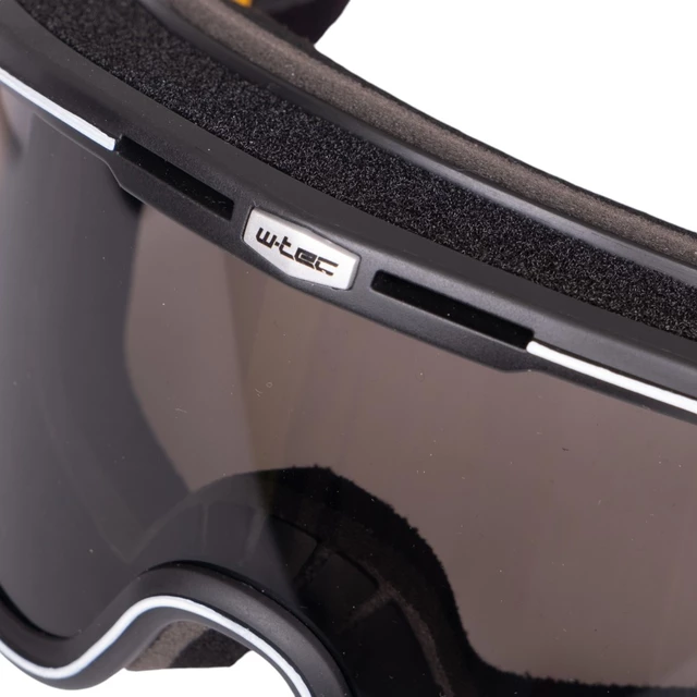 Винтидж мото очила W-TEC Chesster - Черен