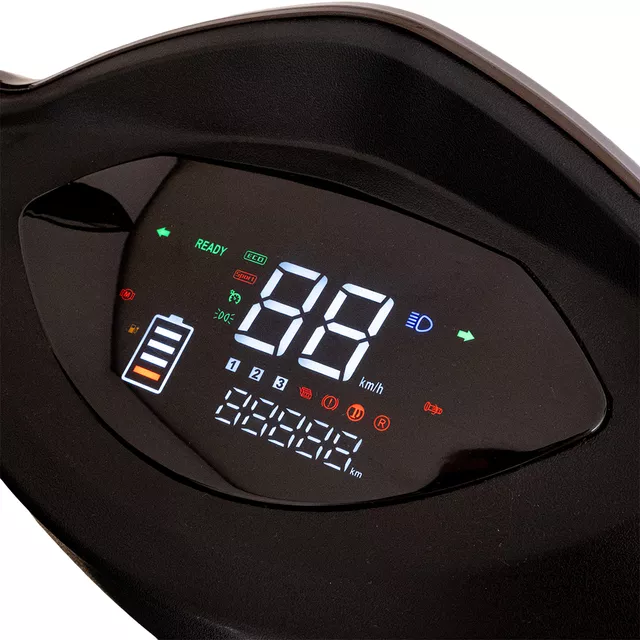 Двуместна електрическа триколка inSPORTline Zorica Duo - син