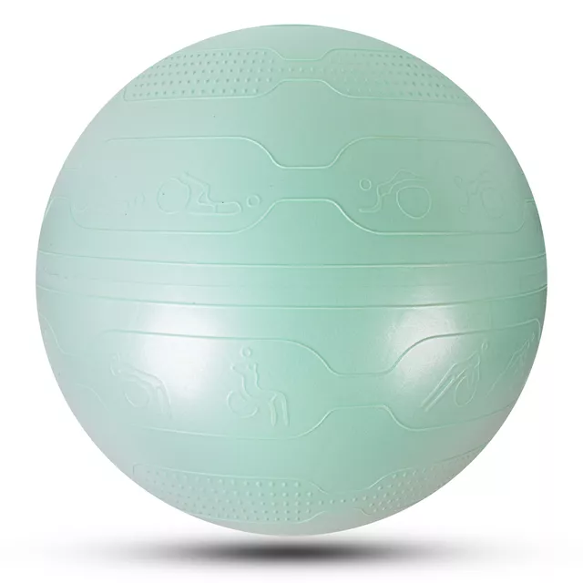 Гимнастическа топка inSPORTline Stretch Ball 75 см - мока мус - Ментов