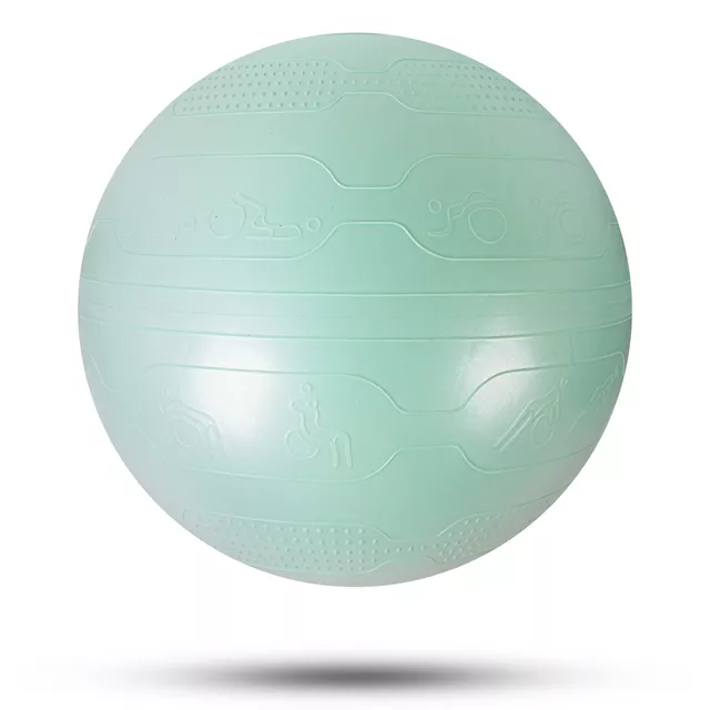 Гимнастическа топка inSPORTline Stretch Ball 55 см - мока мус - Ментов