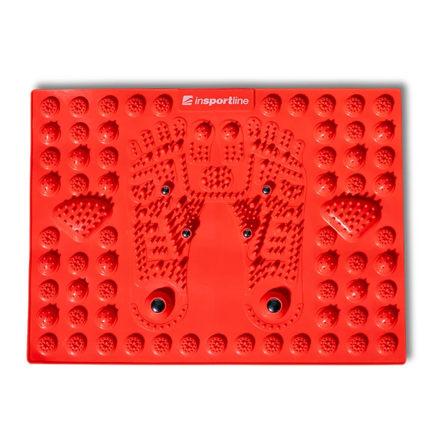 Масажна подложка за крака inSPORTline Tilsipur 39x29 cm - зелен
