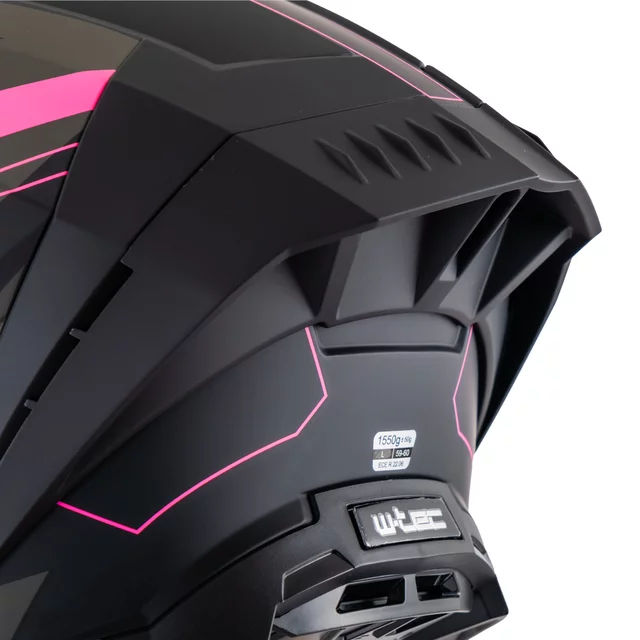 Мото каска W-TEC Voltik Shockrose