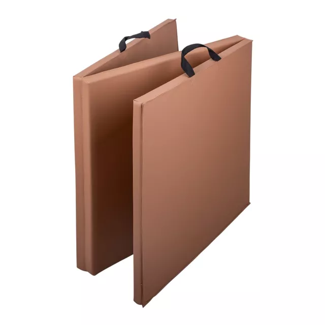Гимнастическа постелка inSPORTline Trifold 195x90x5 cm - червен