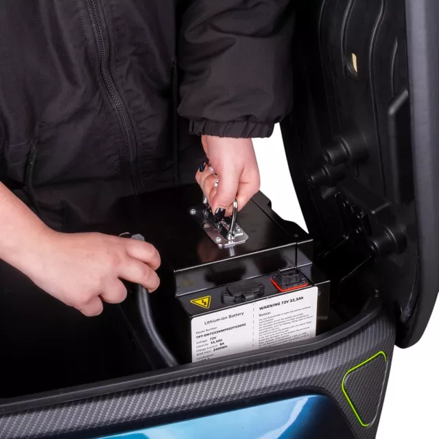 Електрически скутер SRT 5 Pro 10" - тъмно сив