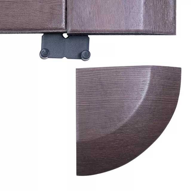 Предпазна настилка за фитнес inSPORTline Luxteko Flat 100x100x2 см