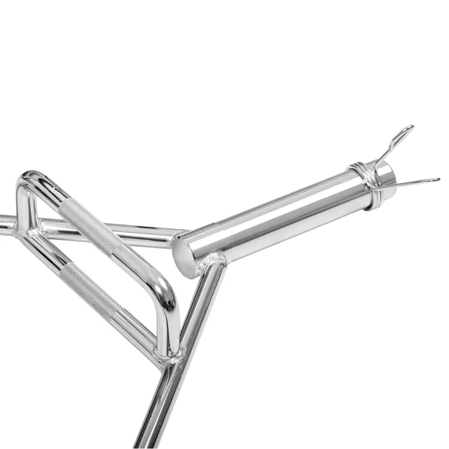 Олимпийски лост за мъртва тяга inSPORTline Hexlif 140cm/50mm • 21,8kg • до 200kg • с втулки