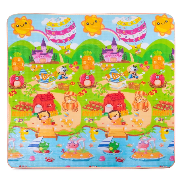 Детско килимче за игра inSPORTline Lhotino 200x180x1,5 см - река/океан