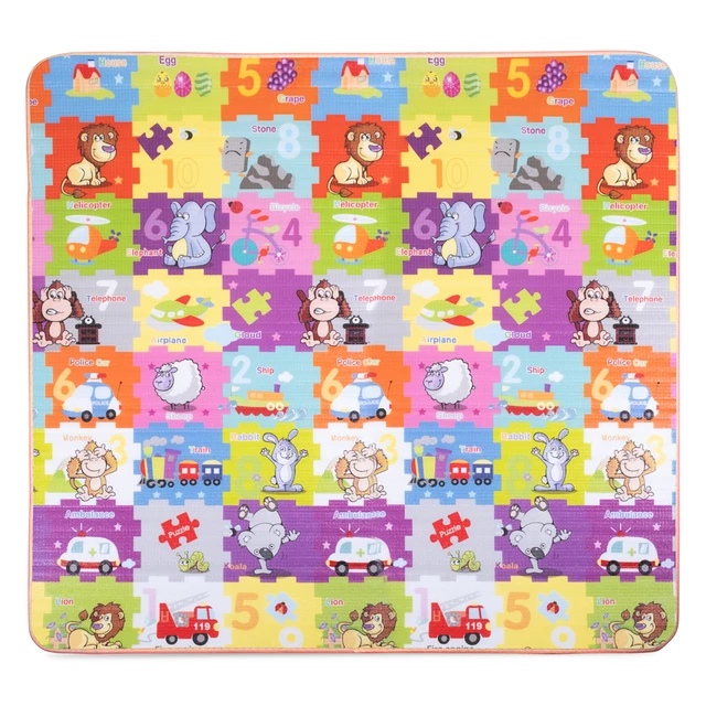 Детско килимче за игра inSPORTline Lhotino 200x180x1,5 см - река/океан