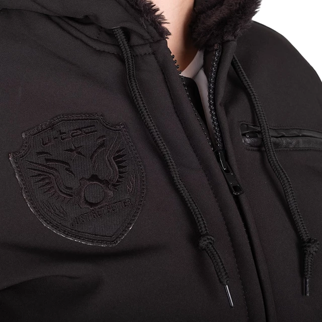 Дамско мото яке Softshell W-TEC Prothara - черен