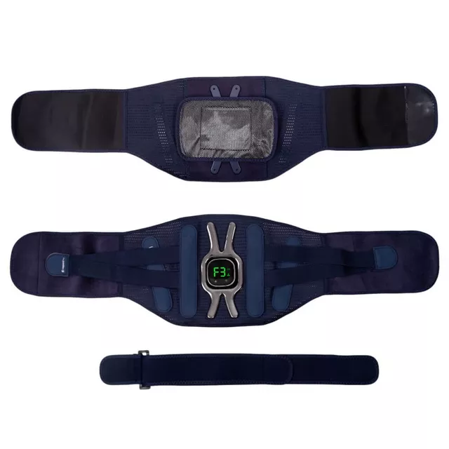 Електрически масаж и отопляем лумбален колан inSPORTline Soncharge