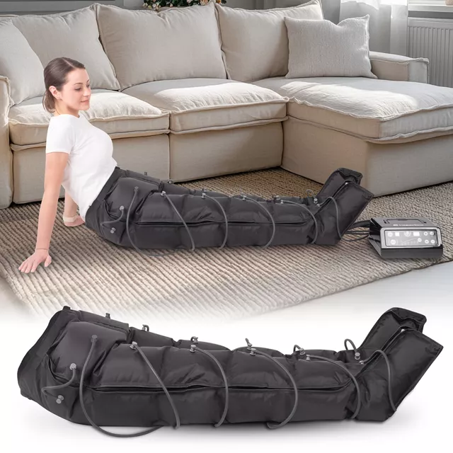 Масажор за крака inSPORTline Compisimo с компресиращи панталони