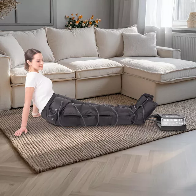 Масажор за крака inSPORTline Compisimo с компресиращи панталони