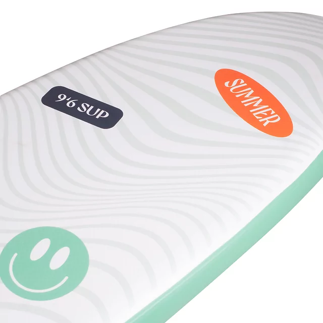 Падълборд с аксесоари inSPORTline Wavelet 9'6" - розов