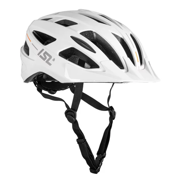Вело каска ISL Winsdor - Glossy White/Titanium Grey - Glossy White/Titanium Grey